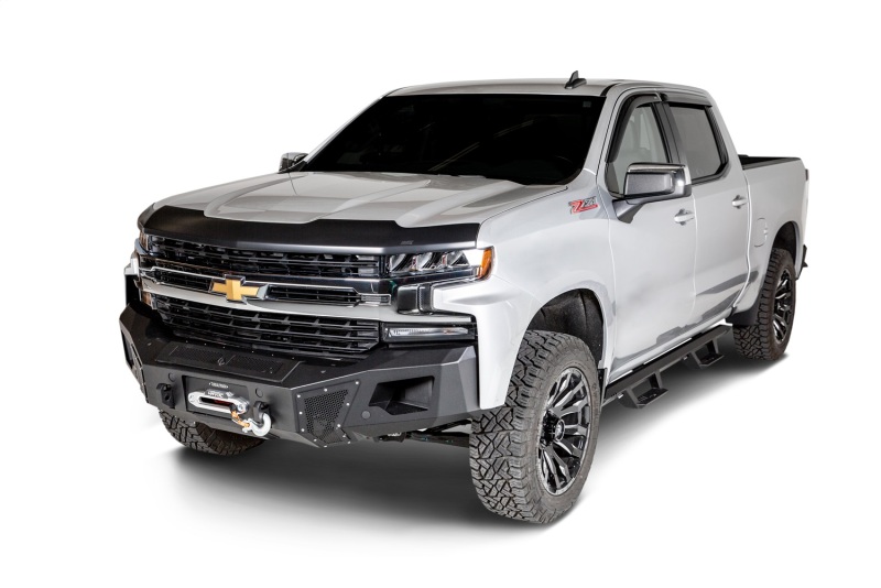 Chevrolet Silverado 2500 Hood Deflector - Husky Liners - Aeroskin Low Profile - Matte Black - `15-`19